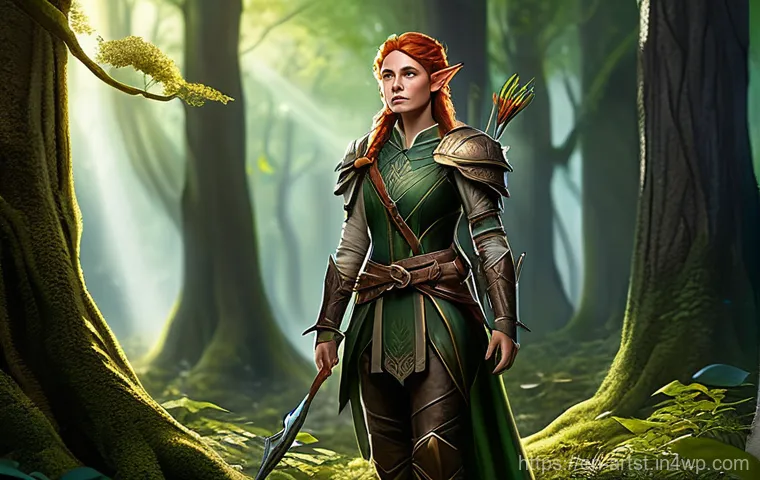 인공지능 아트의 인기 트렌드 - **Prompt 1: Epic Fantasy Adventurer in a Mystical Forest**
A highly detailed, hyper-realistic di...