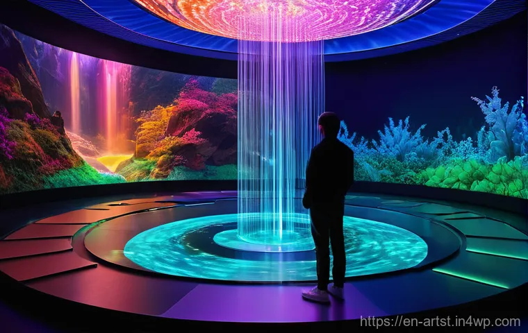 인공지능 아트의 개인화 트렌드 - **Prompt:** A vibrant, eye-catching social media profile picture for a content creator. The central ...